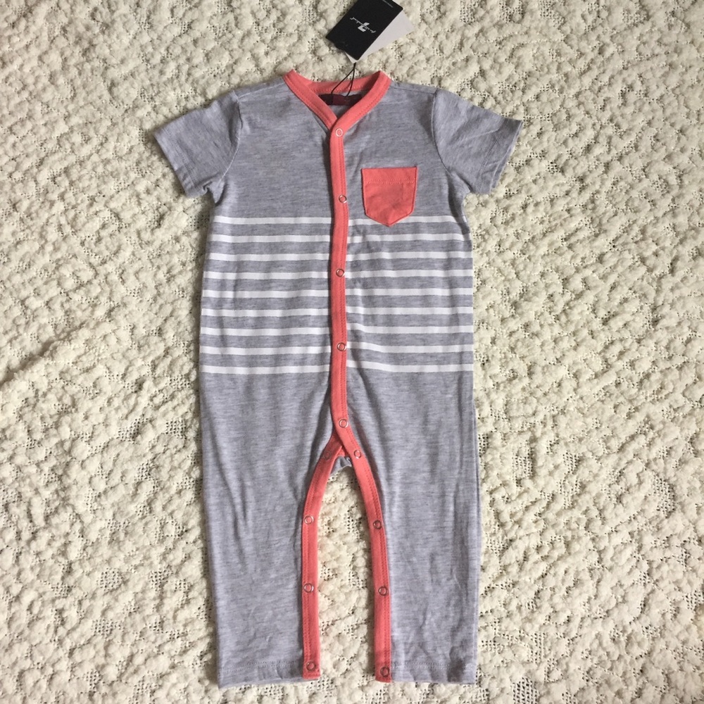 NWT 7 For All Mankind Cover All, 6-9 Mths